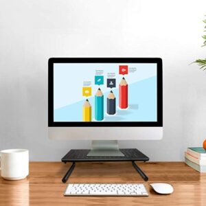 huanuo monitor stand riser with vented metal